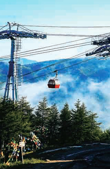 Hebei Chongli Wanlong Ski Resort Gondola and Chairlift Hybrid Detachable Cableway